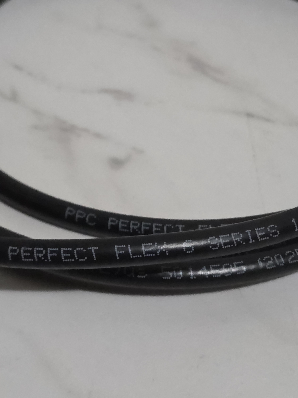 7ft Coax Cable - PPC Perfect Flex 6 Series 18 AWG Coaxial Cable - Black - Picture 4 of 4